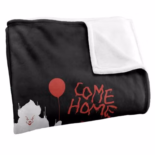 Warner Bros. It Chapter 2 Pennywise Icons Super Soft Fleece Throw Blanket, Multicolour, W: 91 cm, D: 147 cm – 2