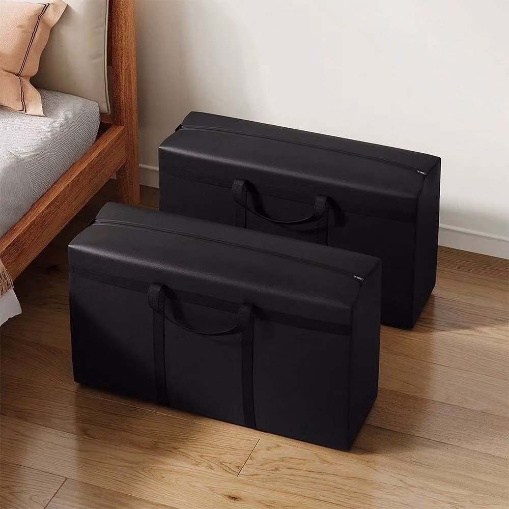 SPETLEK 2-Piece Heavy Duty Garden Furniture Cushion Storage Bags in Black, W/D/H: 50 x 20 x 35 cm – 5