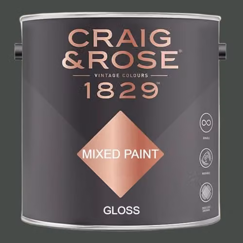 Craig & Rose 1829 Gloss Paint in Angelica Pink, 2.5 l