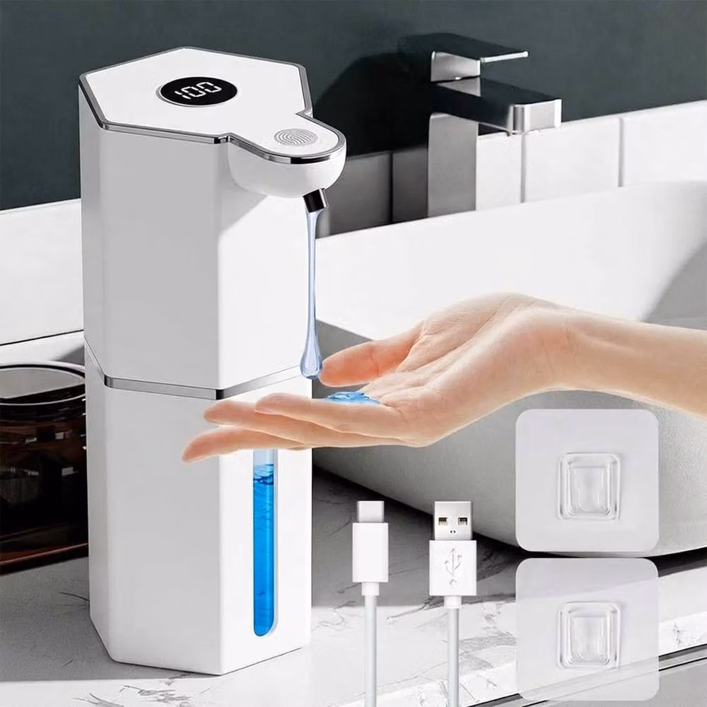 PAWNORA White Touchless Automatic Soap Dispenser – 3