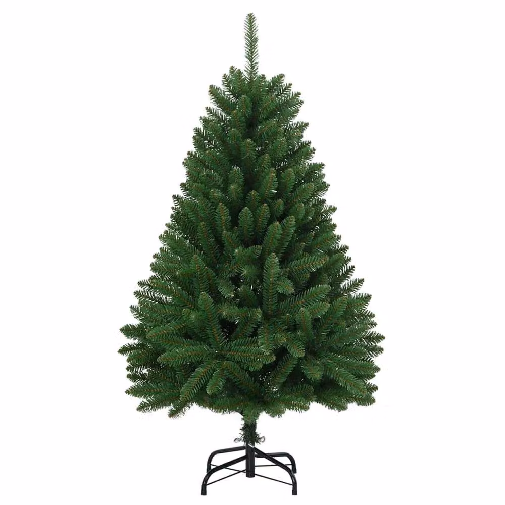 Berkfield Home Beautiful Green Artificial Hinged Christmas Tree with Stand, Height: 150 cm – 3