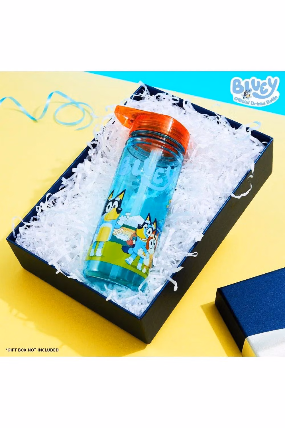 Bluey Multicolour Drinking Water Bottle with Straw, 580ml – 2