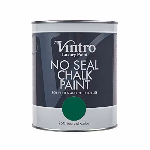 Vintro No Seal Chalk Paint Brooklands Green 1 l