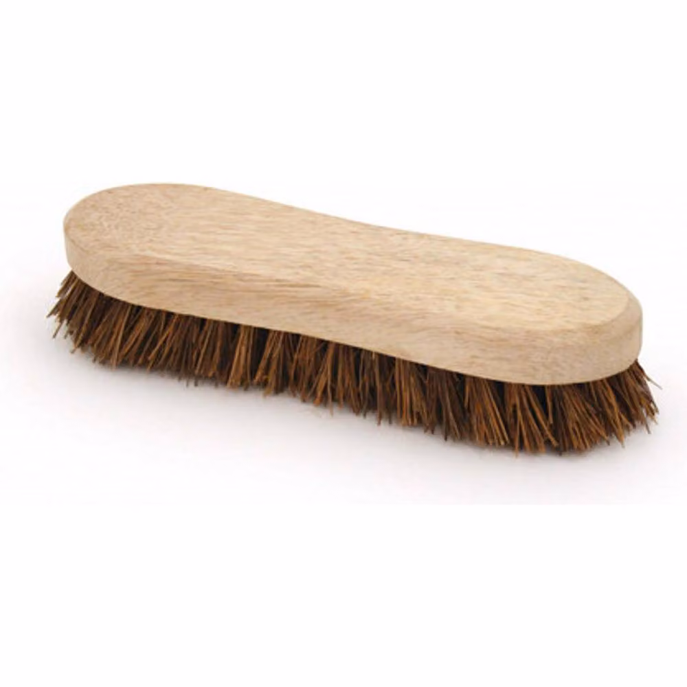 Bentley Brown Wood Scrubbing Brush with Natural Fibres – 2