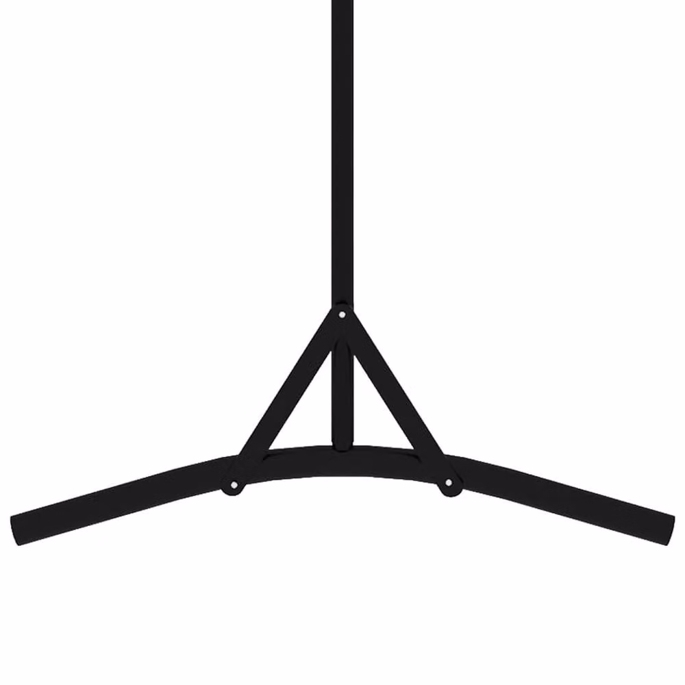 Berkfield Home 1-Panel Room Divider in Black, H 175 cm x W 180 cm – 3
