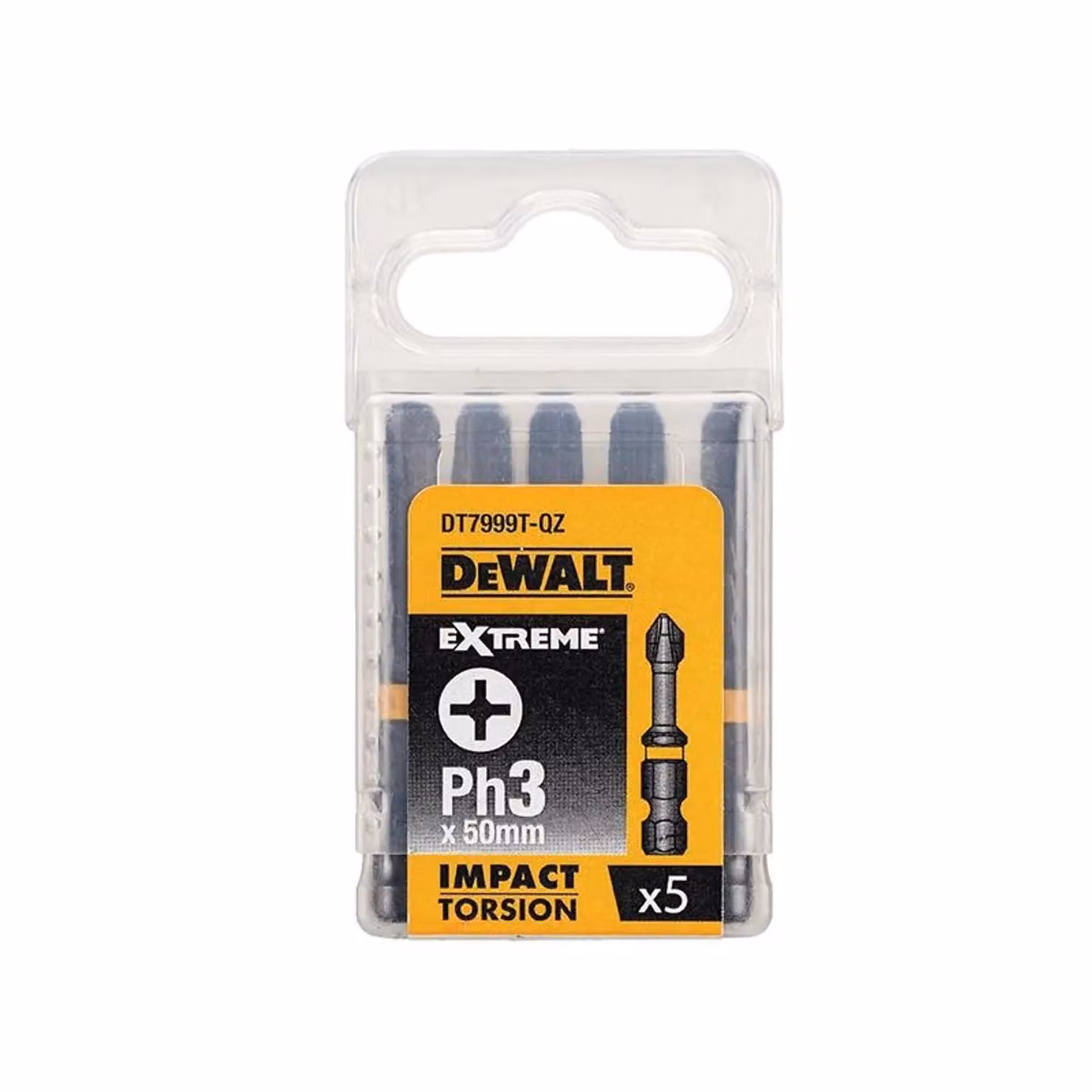DeWalt Phillips Impact Torsion Screwdriver Bits, Multicolour and Black – 2