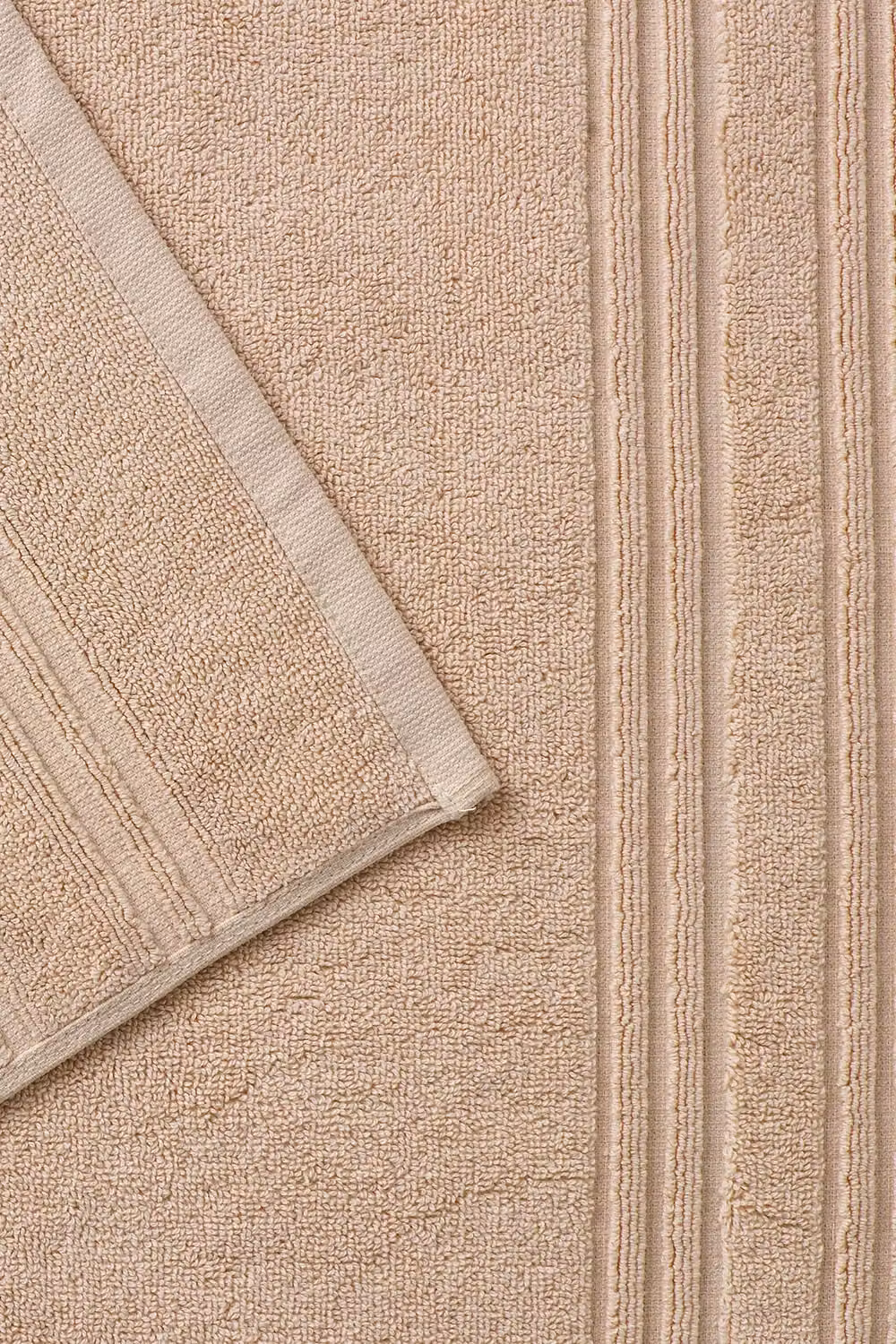 CHRISTY Serene Soft Tone 100% Combed Cotton Bath Mat in Beige – 2