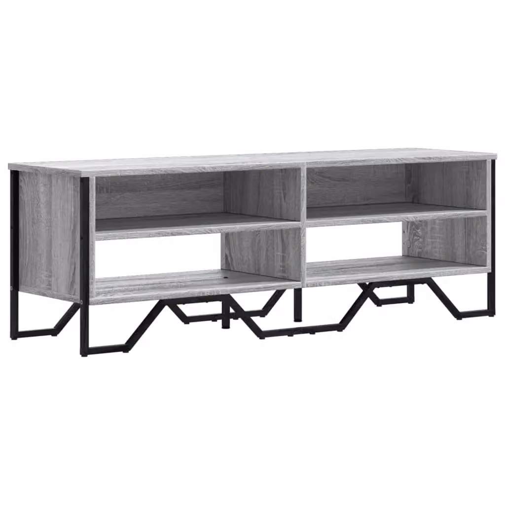 Berkfield Home Modern Grey Sonoma TV Cabinet W/D/H: 122 x 34 x 41 cm – 2