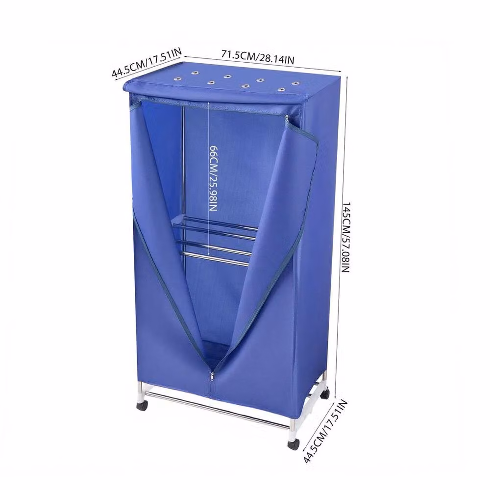 EONLION Electric Heated Clothes Dryer in Blue – 2