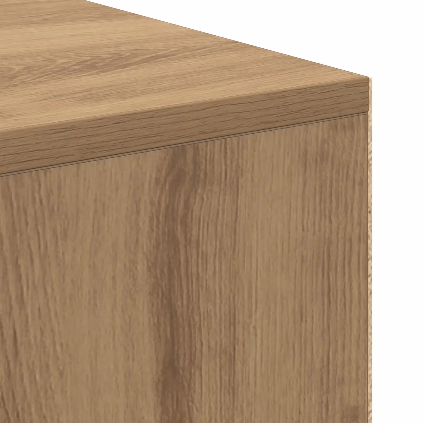 Berkfield Home Artisan Oak Writing Desk in Brown – 5