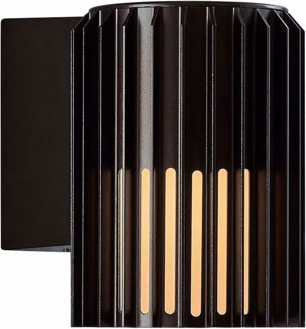 Nordlux Aludra Black Metal Outdoor Wall Light for Garden with E27 Socket and IP54 Rating