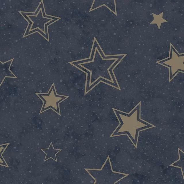 Holden Décor Stardust Abstract Geometric Wallpaper in Blue
