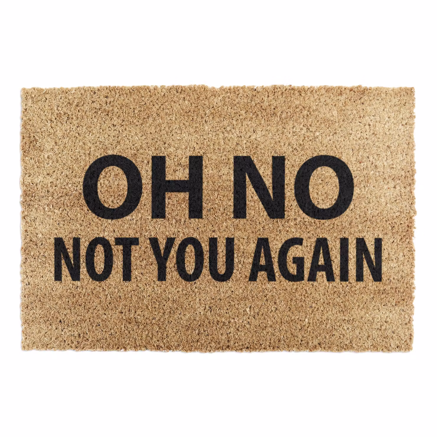 Artsy Mats Not You Again Doormat in Black and Brown, W: 60 cm, D: 40 cm – 4