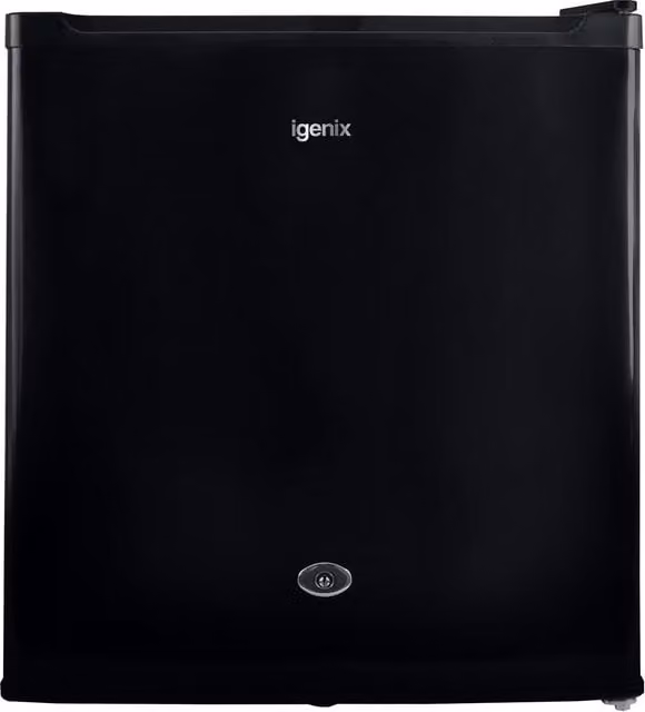 Igenix Lockable Countertop Fridge, 41 Litre, Black – 1