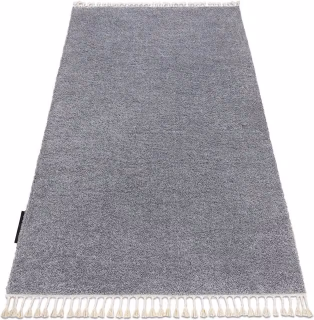 RugsX Berber Geometric Boho Rug in Grey, W: 160 cm, D: 220 cm