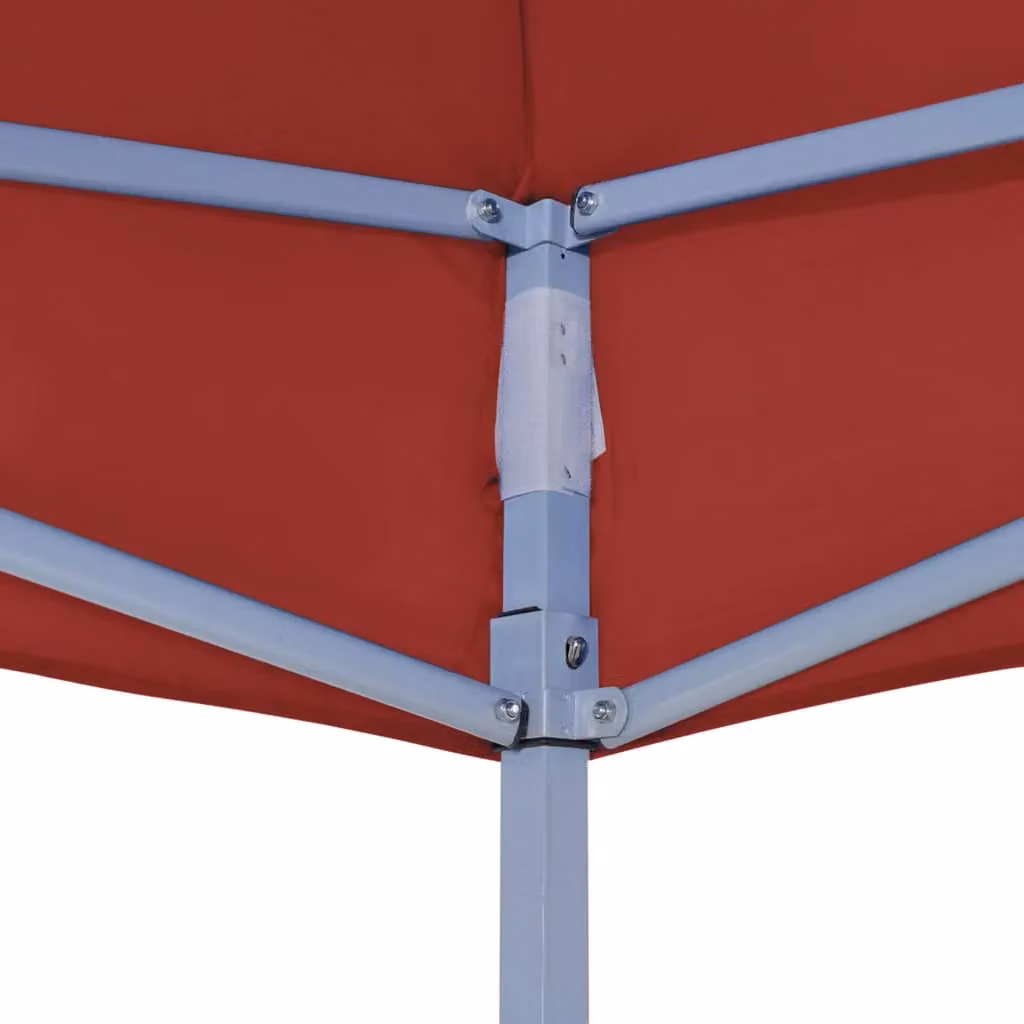 Berkfield Home Party Tent Roof in Red, 3x3 m, 270 g/m² – 3
