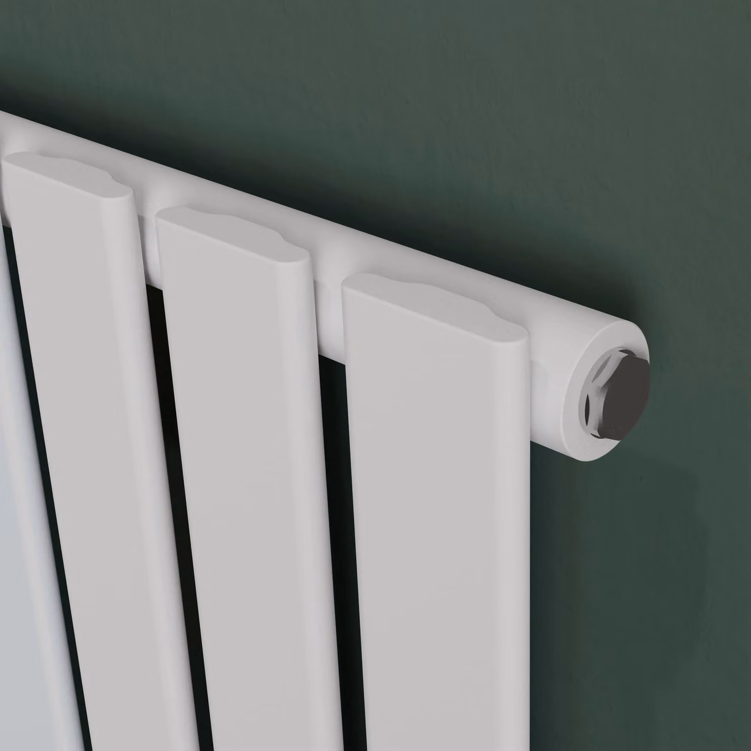 Agadon Lola Designer Panel Radiator in White, W: 180 cm, H: 60 cm – 2