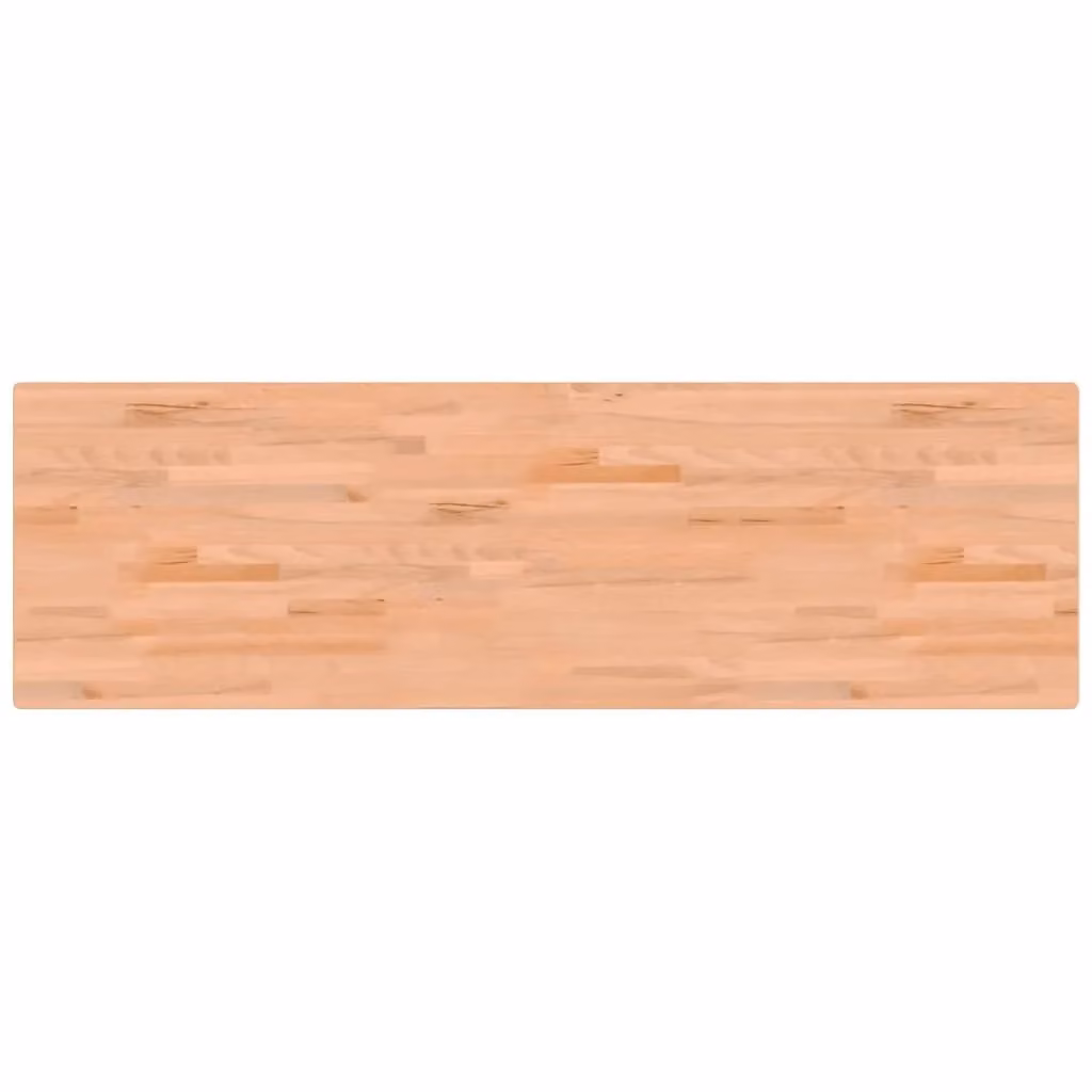Berkfield Home Solid Wood Beech Workbench Top, Brown, W: 180 cm, D: 55 cm, H: 2.5 cm