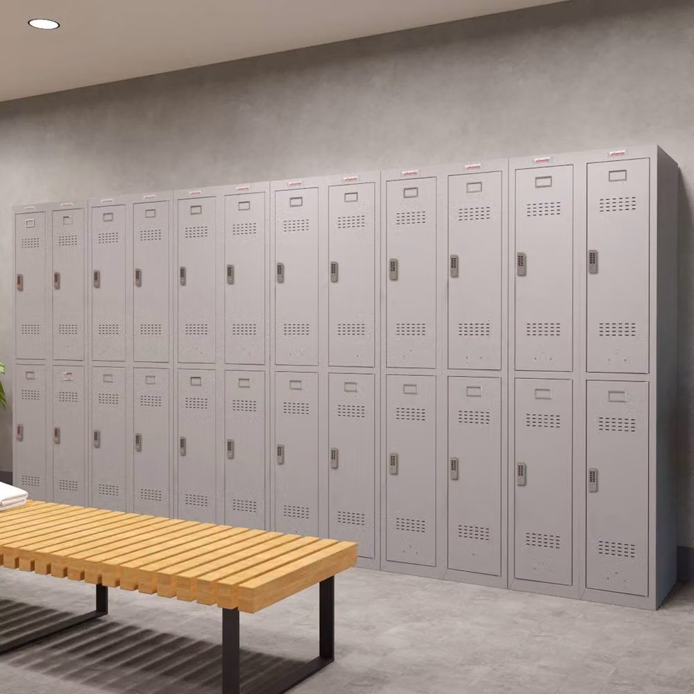 Phoenix Safe Company PL1233GGE Personal Locker in Grey with Electronic Lock and 68L Capacity – 3