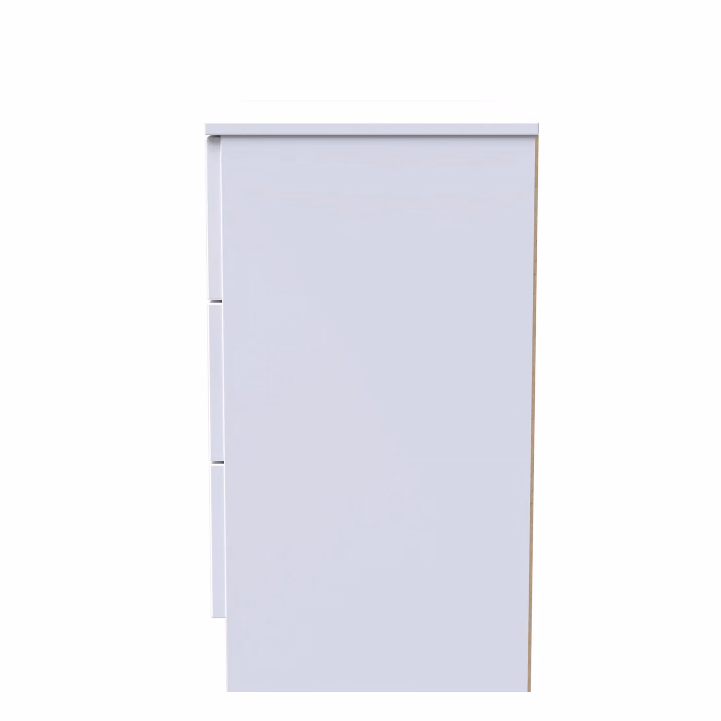 2 U Lucca Ready Assembled 3 Drawer Chest in White – 2