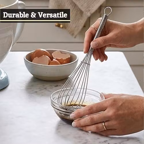 Orsina Set of 3 Stainless Steel Whisks in Silver – 3