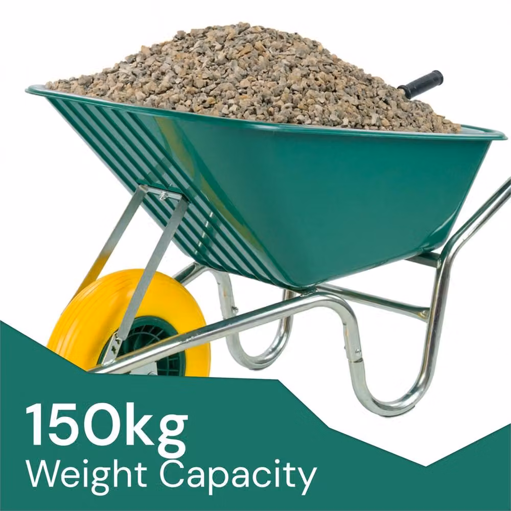 SPETLEK KCT 110L Heavy Duty Garden Wheelbarrow in Green – 2