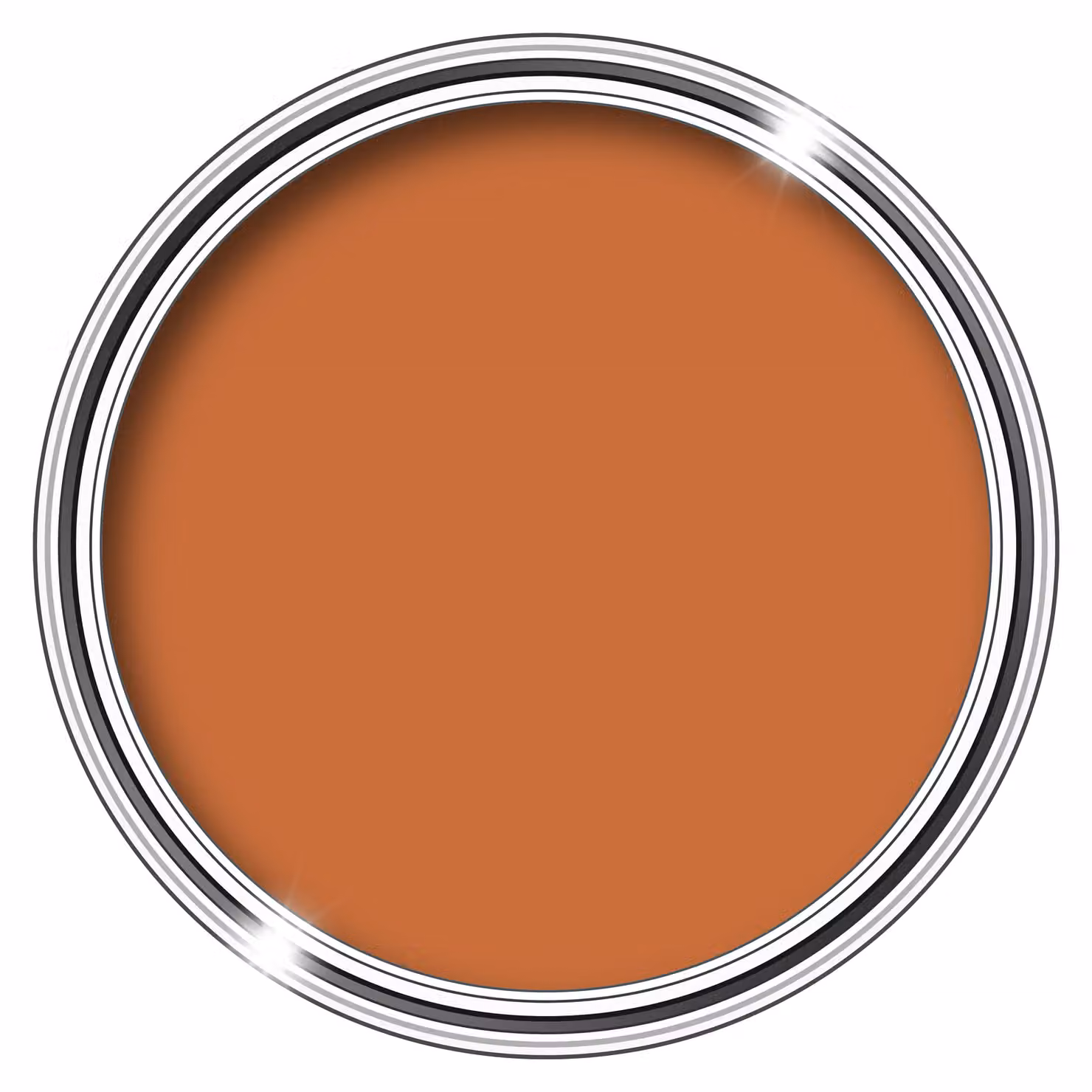HQC PAINTS Terracotta Roof Paint, 2.5 l – 3