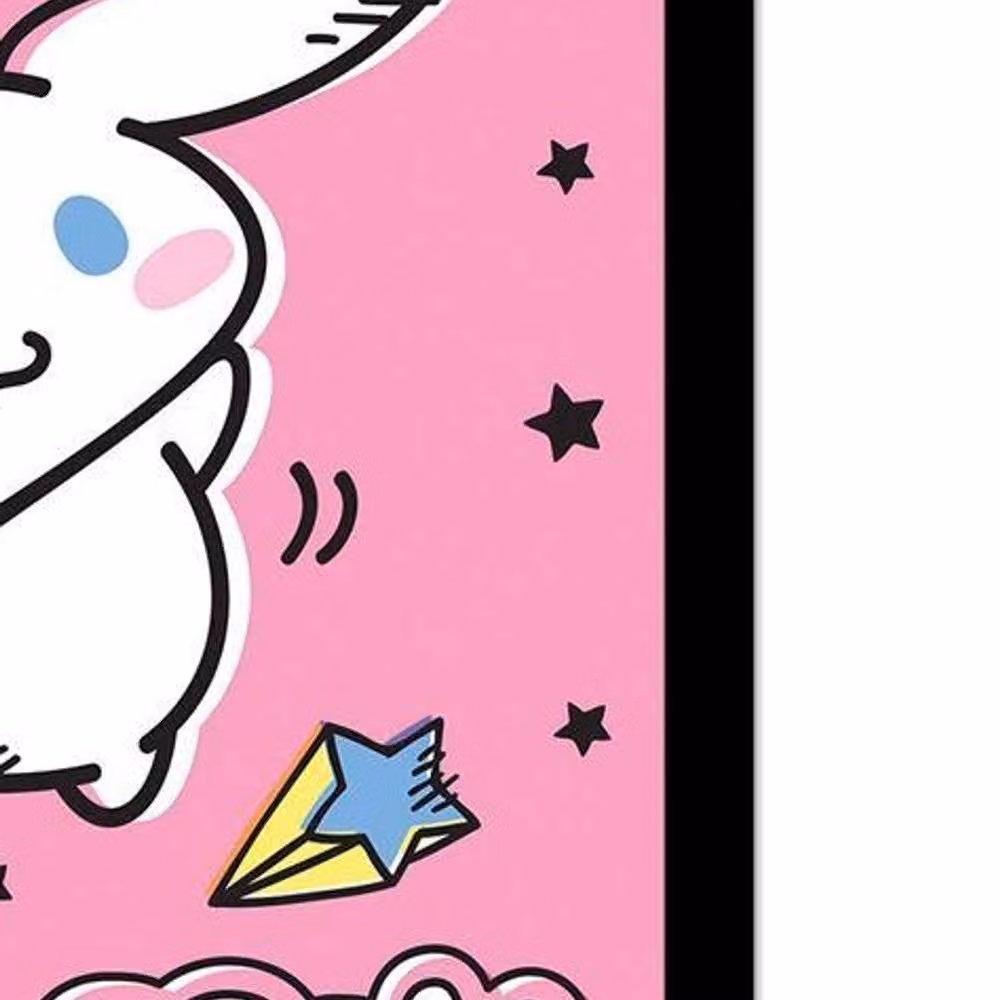 Cinnamoroll Dance Off Framed Multicolour and Pink Paper Poster – 2