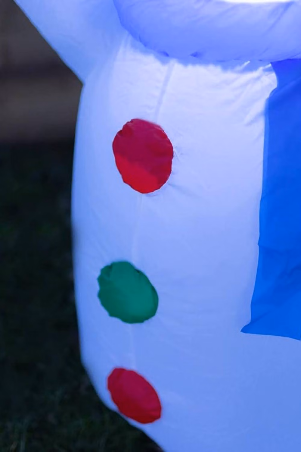 Marco Paul Multicolour Inflatable Snowman Christmas Decoration, Height: 120 cm – 6