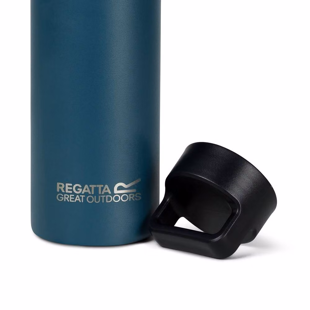 Regatta Thermulate Vacuum Insulated Stainless Steel Straw Bottle, Petrol, 600 ml – 4
