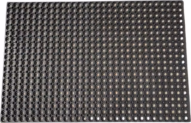 Ark Heavy Duty Rubber Grass Protection Mat, Black, 22mm