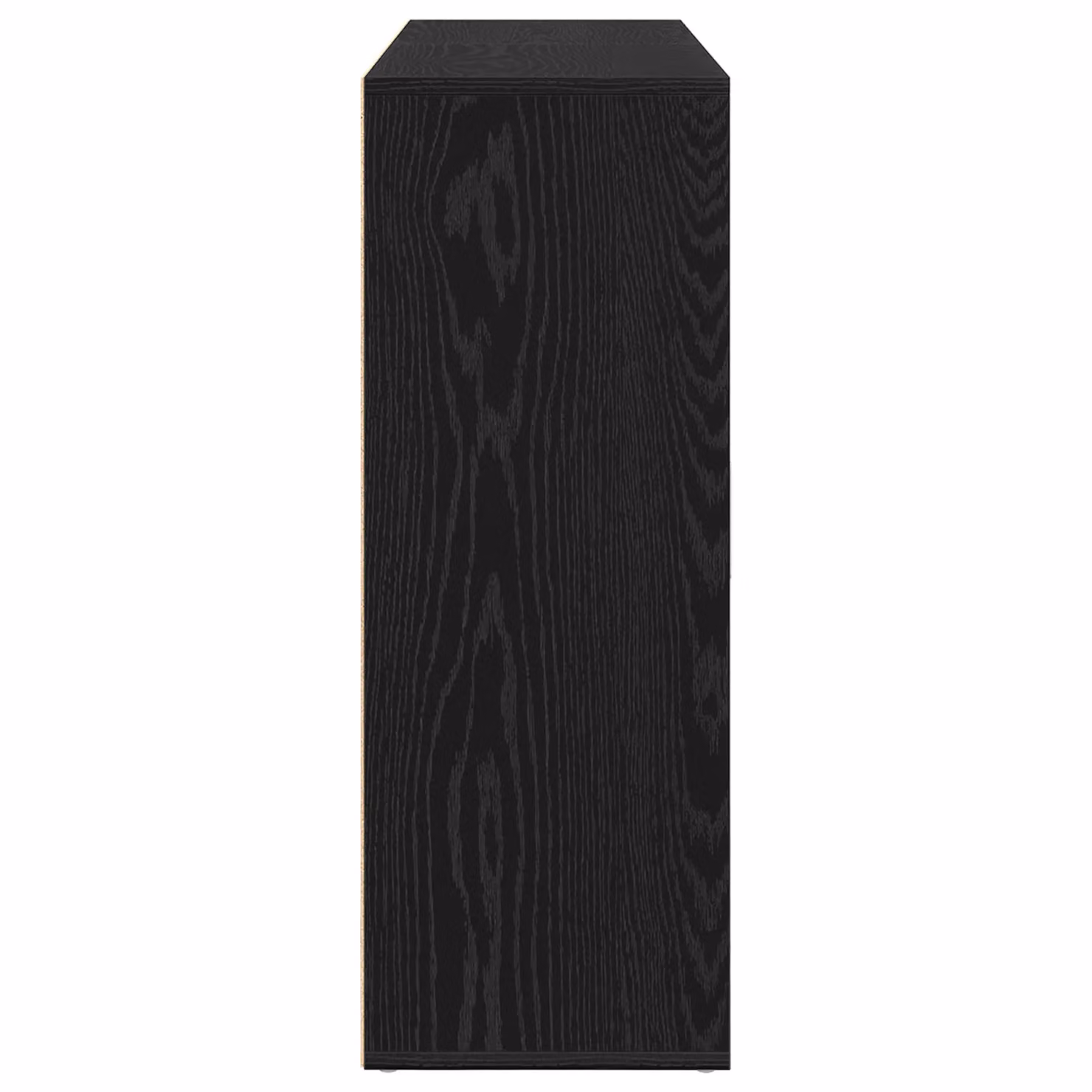 Berkfield Home Set of 2 Black Oak Sideboards in Engineered Wood, W/D/H: 60 x 31 x 84 cm – 3