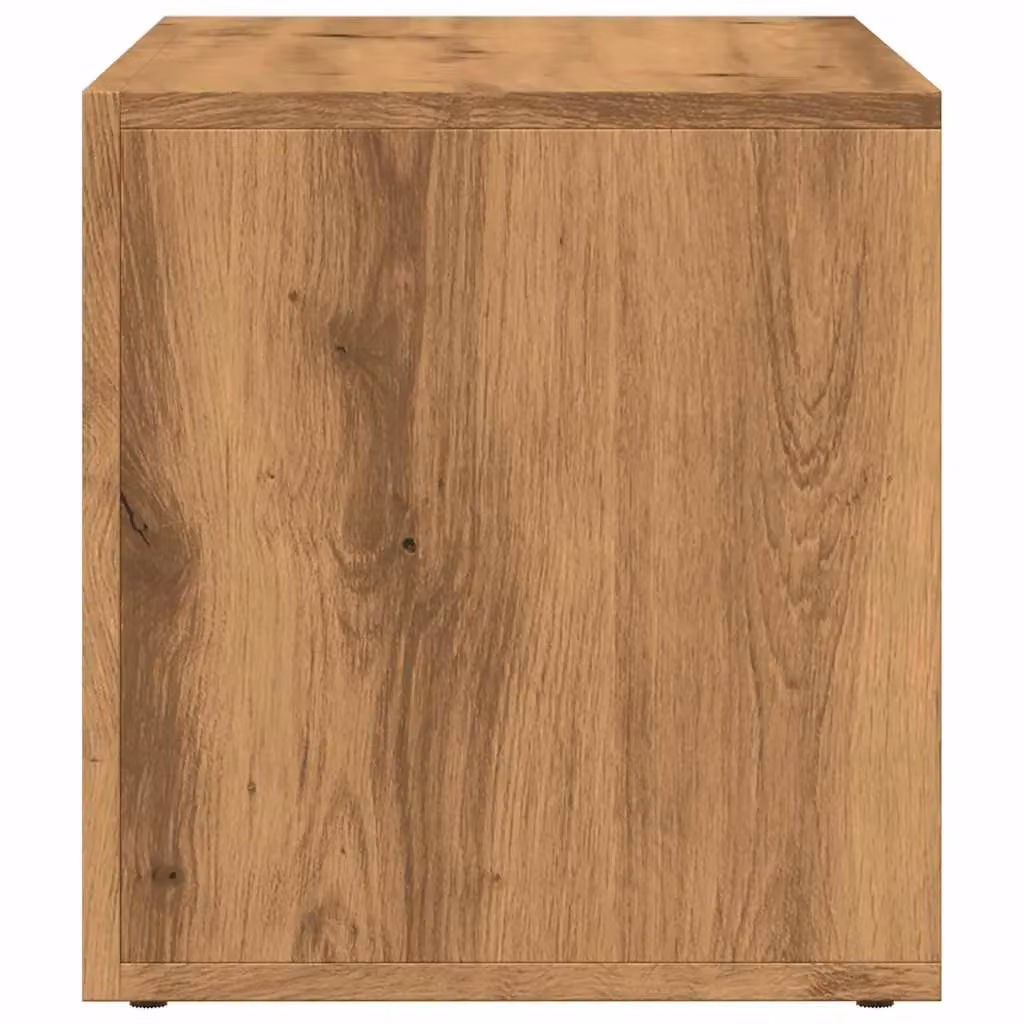 Berkfield Home LP Storage Box in Artisan Oak Brown, W: 69.5 cm, D: 34 cm, H: 36 cm – 4