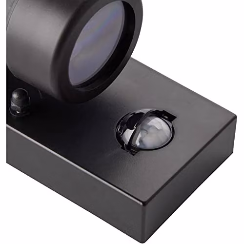 Loops Up and Down Outdoor Wall Light with PIR Motion Sensor in Matt Black – 2
