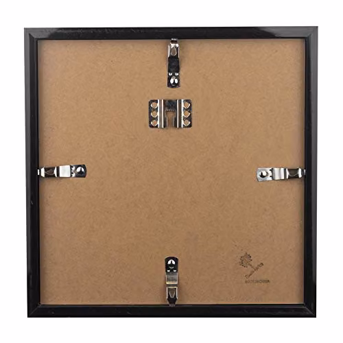 Nicola Spring Square 3D Box Photo Frame in Black or White – 2
