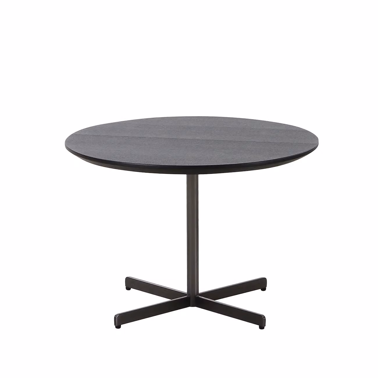 Dome Deco RENO Round Coffee Table in Black Wood