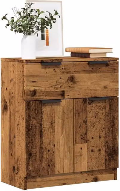 Berkfield Home Classic Sideboard in Brown Engineered Wood W/D/H: 60 x 30 x 70 cm