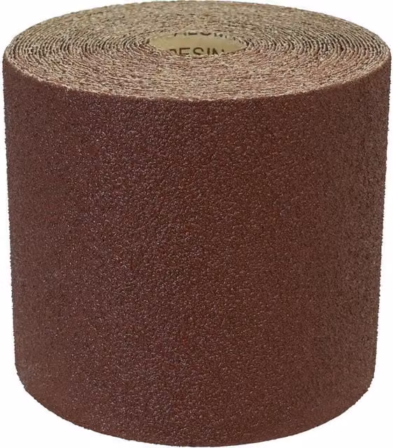 Loops Aluminium Abrasive Sanding Roll for Orbital Sanders, 40 Grit Extra Coarse, W: 11.5 cm, L: 10 m
