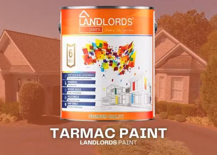 Landlords Black Tarmac Paint, 5 l – 2