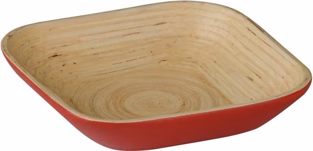 Orsina Kyoto Small Square Red Serving Bowl