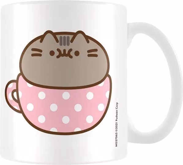 Pusheen Cato Ceramic Mug in White