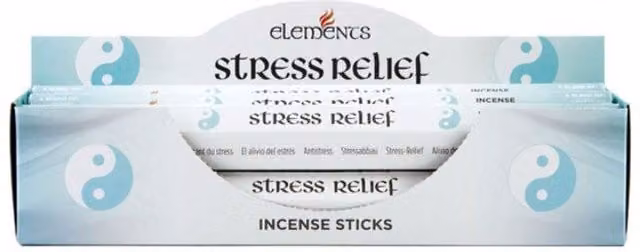 KDMD Elements Stress Relief Floral Incense Sticks, Set of 6 Packets, White