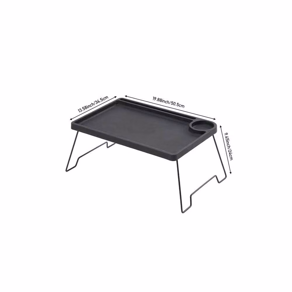 PAWNORA Adjustable Height Lap Desk in Black – 2