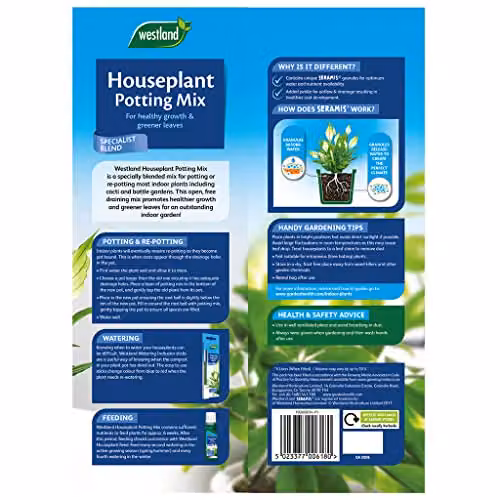 Westland Peat Free Houseplant Potting Compost Mix, 4 l – 2