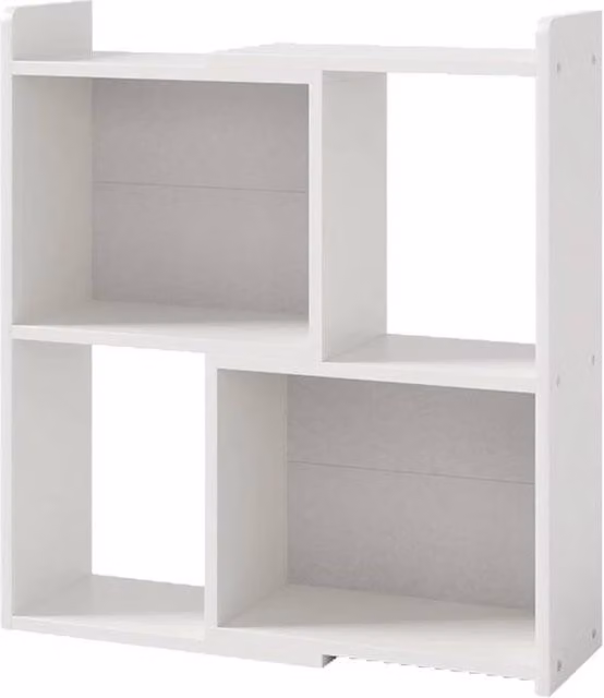 SPETLEK 2-Tier Small Cube Storage Unit in White