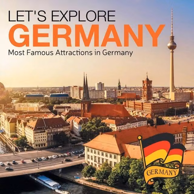 Baby Professor Let's Explore Germany Multicolour Paper Book