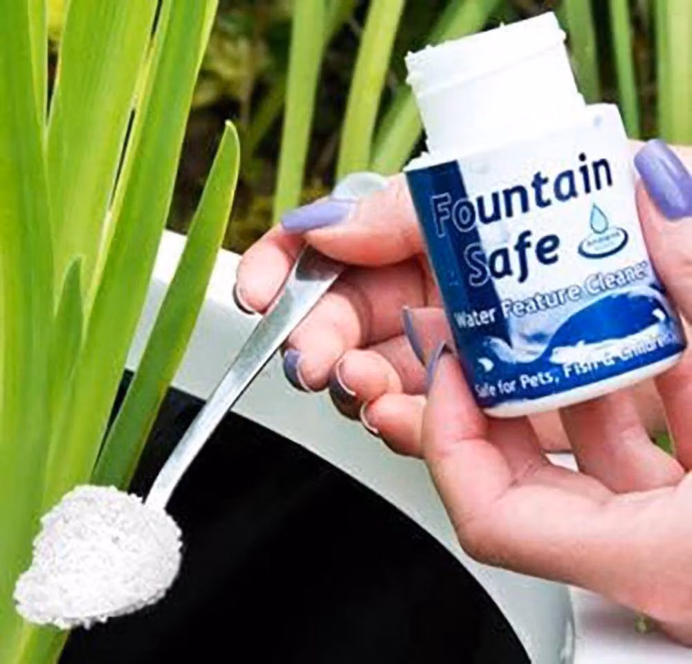 Primrose 12 Month Water Feature Algae and Frost Free Treatment Pack in White – 3