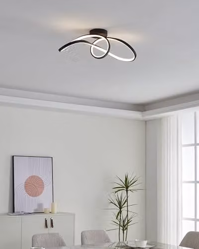 Eglo Connect.z Calarossa-Z Smart Home LED Ceiling Light Fitting, White, ZigBee and Bluetooth Compatible – 2