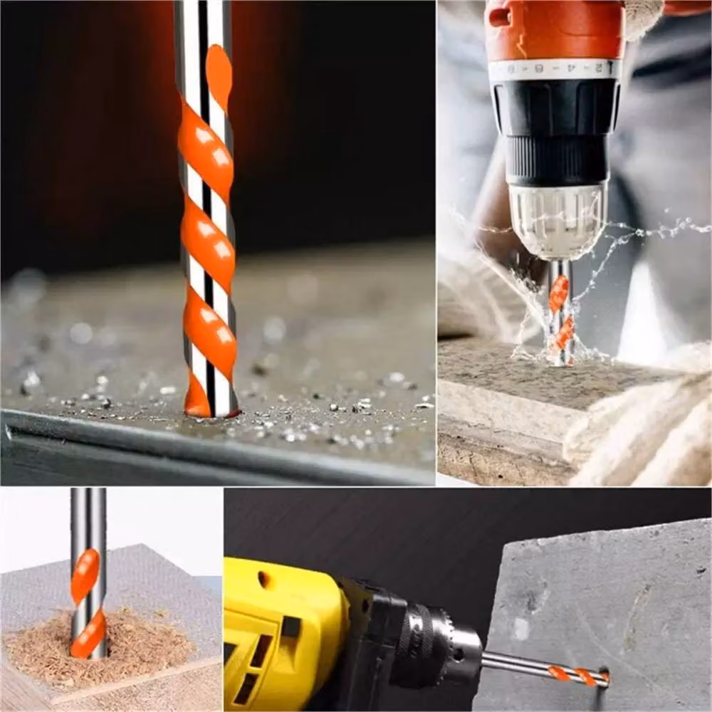 Nordara Extra Tough 7-Piece Carbide Tipped Masonry Drill Bit Set, Multicolour – 5