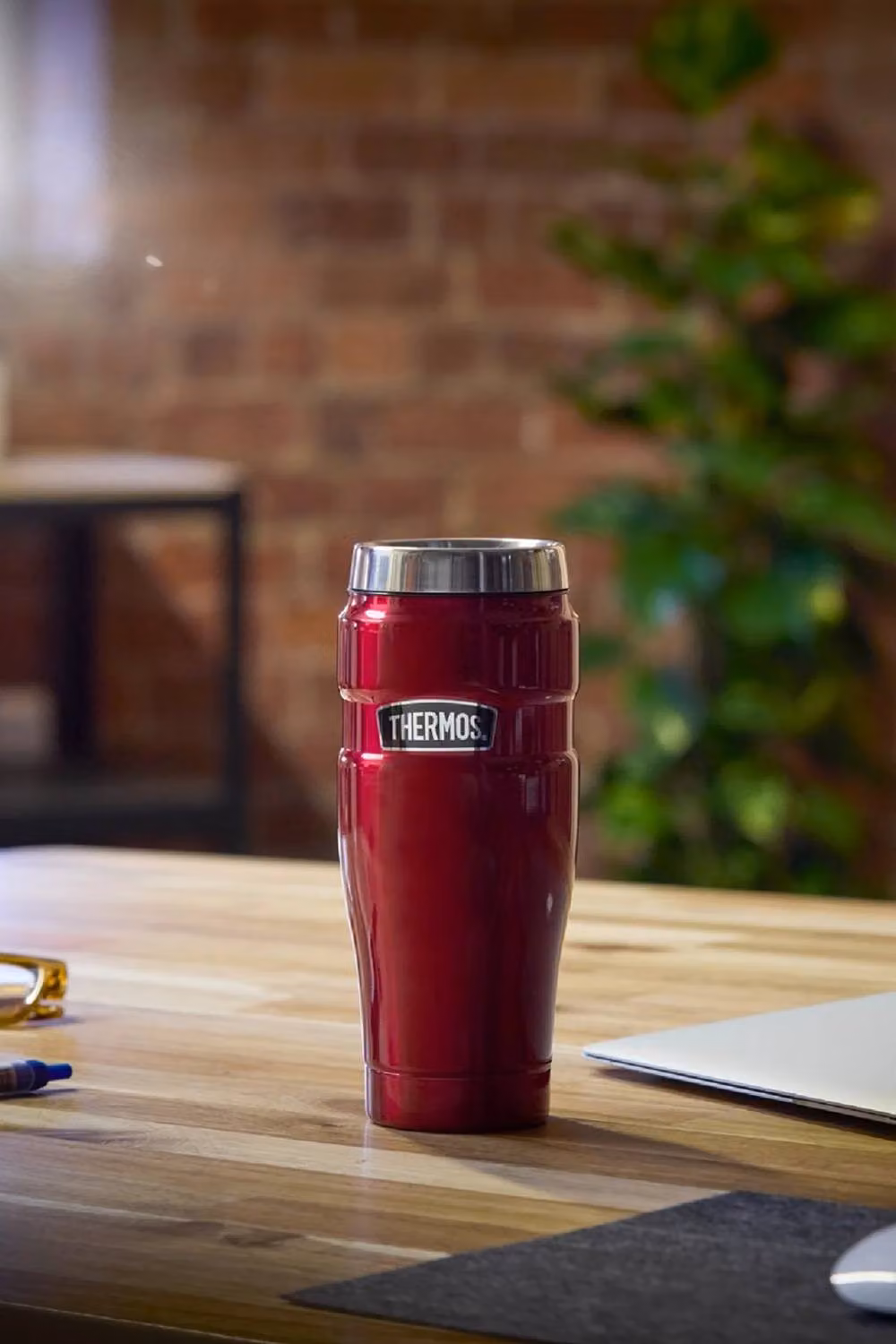 Thermos Stainless King Red Tumbler, 470ml – 6